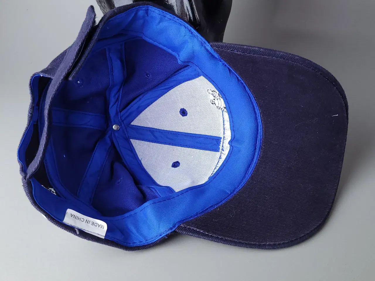 Billede 9 - ⭐️· Fed Michelin Kasket - Blå med Bibendum logo