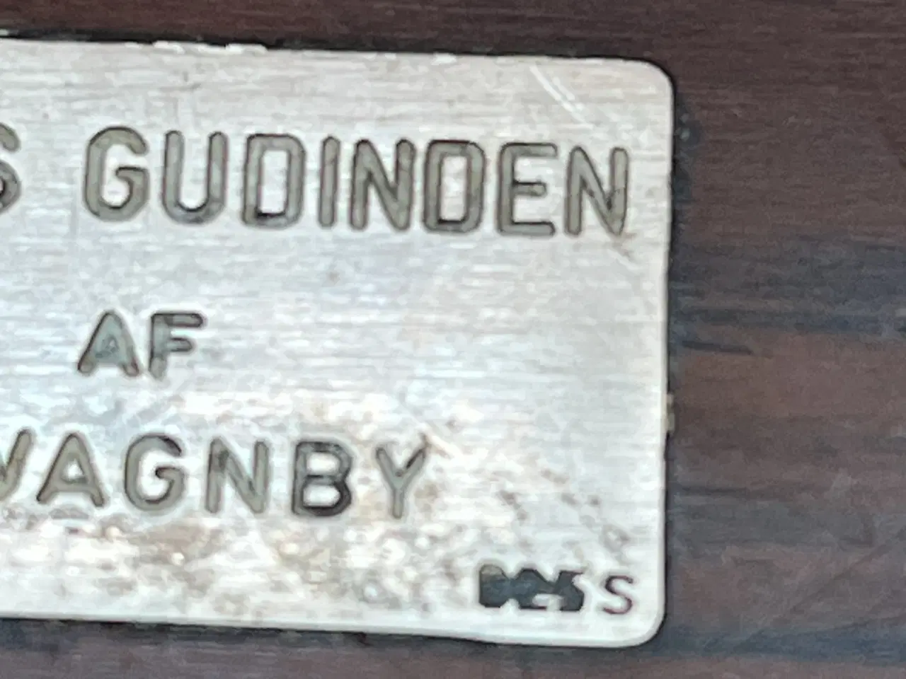 Billede 6 - Palisander glasbrik med sølv