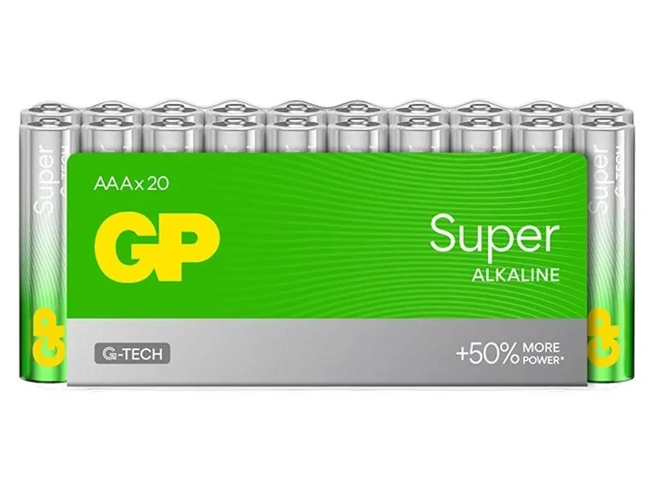 Billede 1 - GP Super Alkaline AAA-batteri 24A/LR03 20-pak