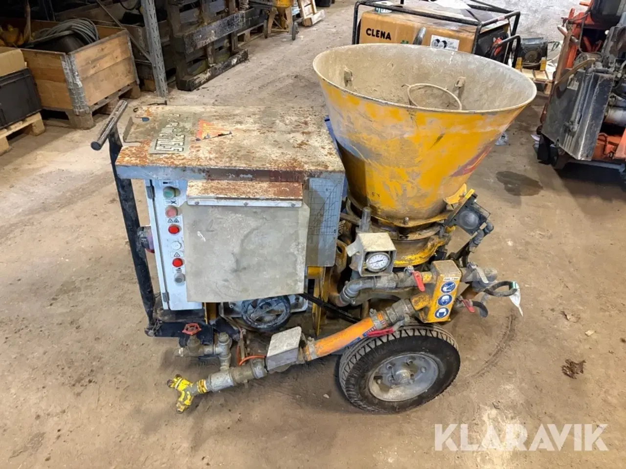 Billede 2 - Beton sprøjte Aliva SIKA 246.5 med slange