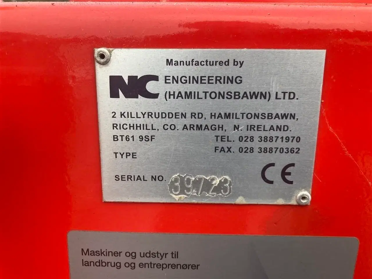 Billede 24 - NC NC PRO 25 Kan både frontmonteres og bagmonteres