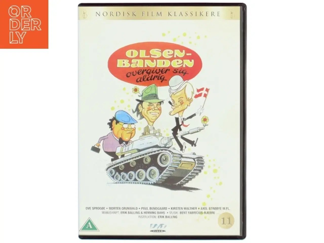Billede 1 - Olsen Banden 11 - Overgiver Sig Aldrig (Bog)
