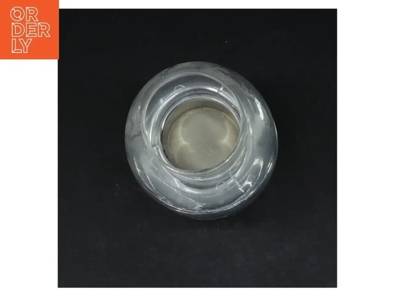 Billede 2 - Gennemsigtig glasstage fra Herstal (str. 12 cm)
