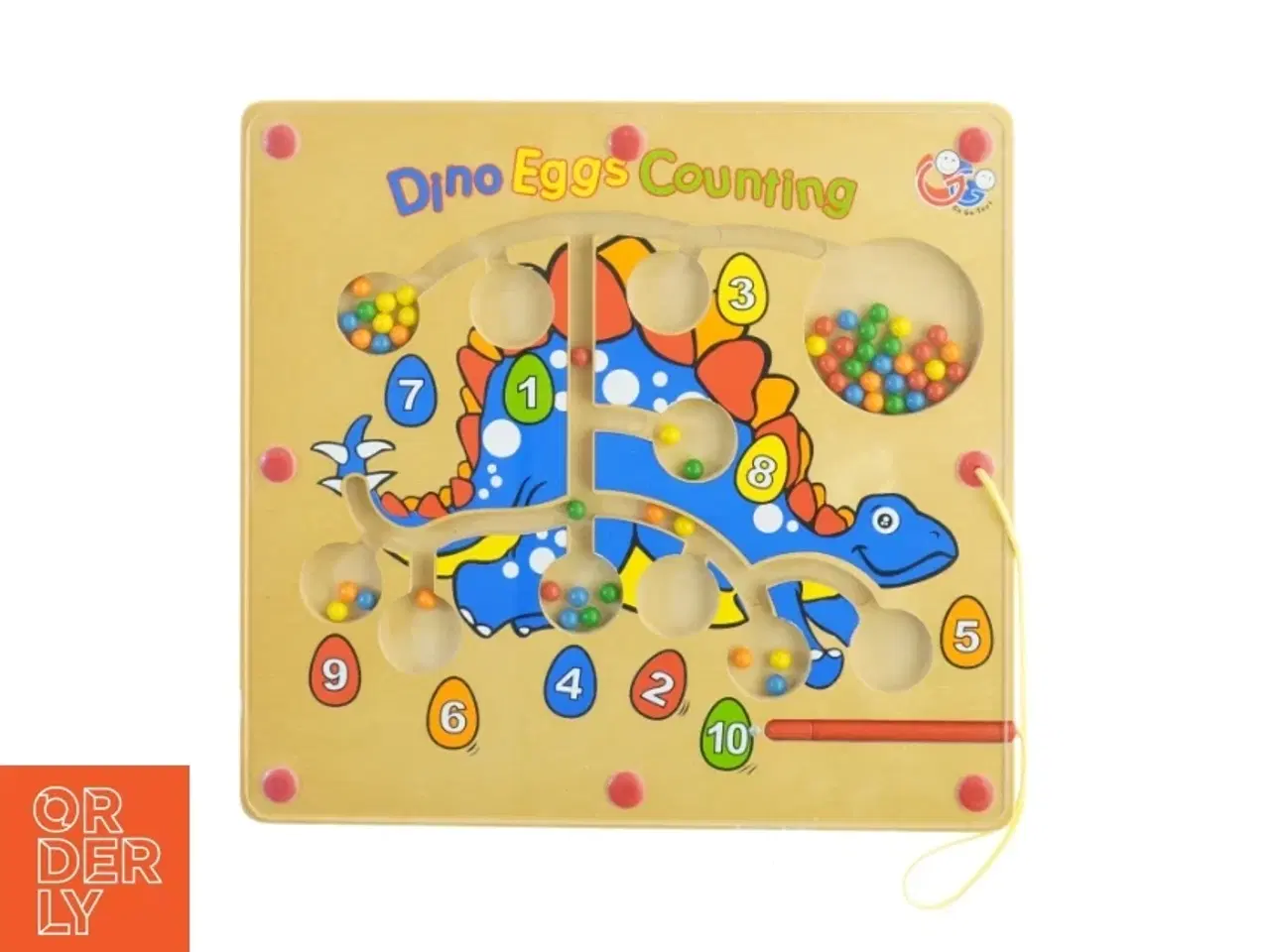 Billede 1 - Dino Eggs Tællebrætspil (str. 35 x 33 x 1 cm)