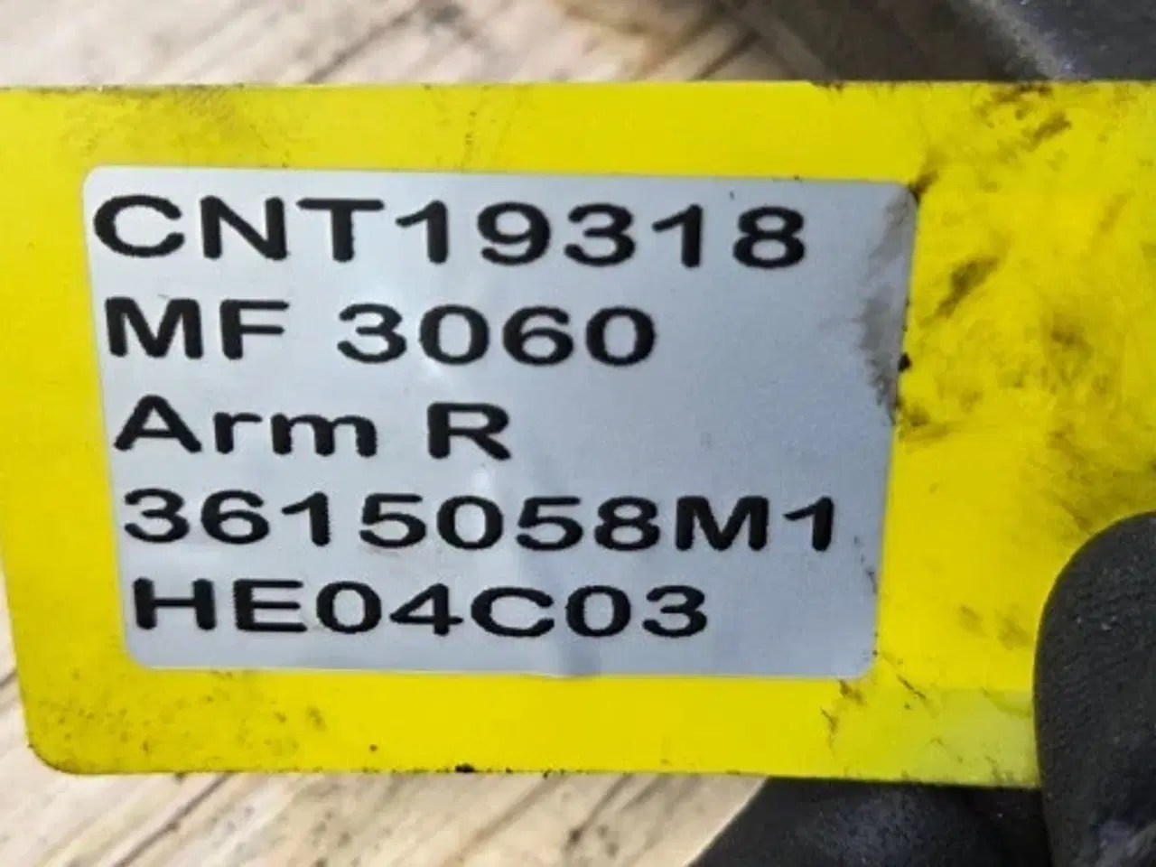 Billede 12 - Massey Ferguson 3060 Arm R. 3615058M1