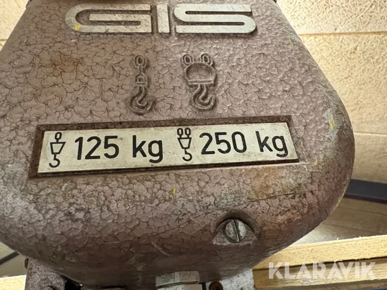 Billede 11 - Løfte talje GIS 25/