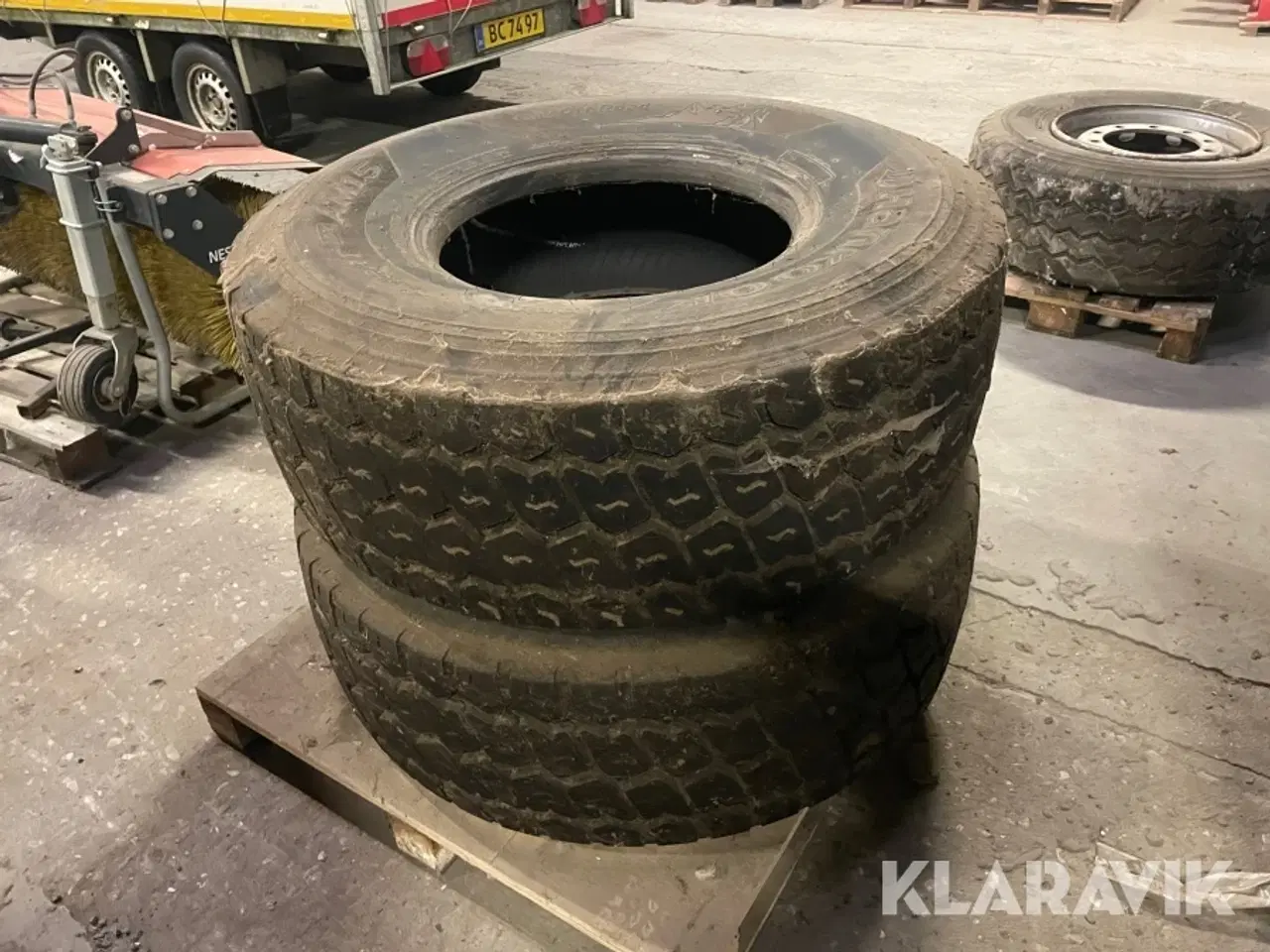 Billede 4 - Lastbildæk Hankook 445/65R22.5 2 styk