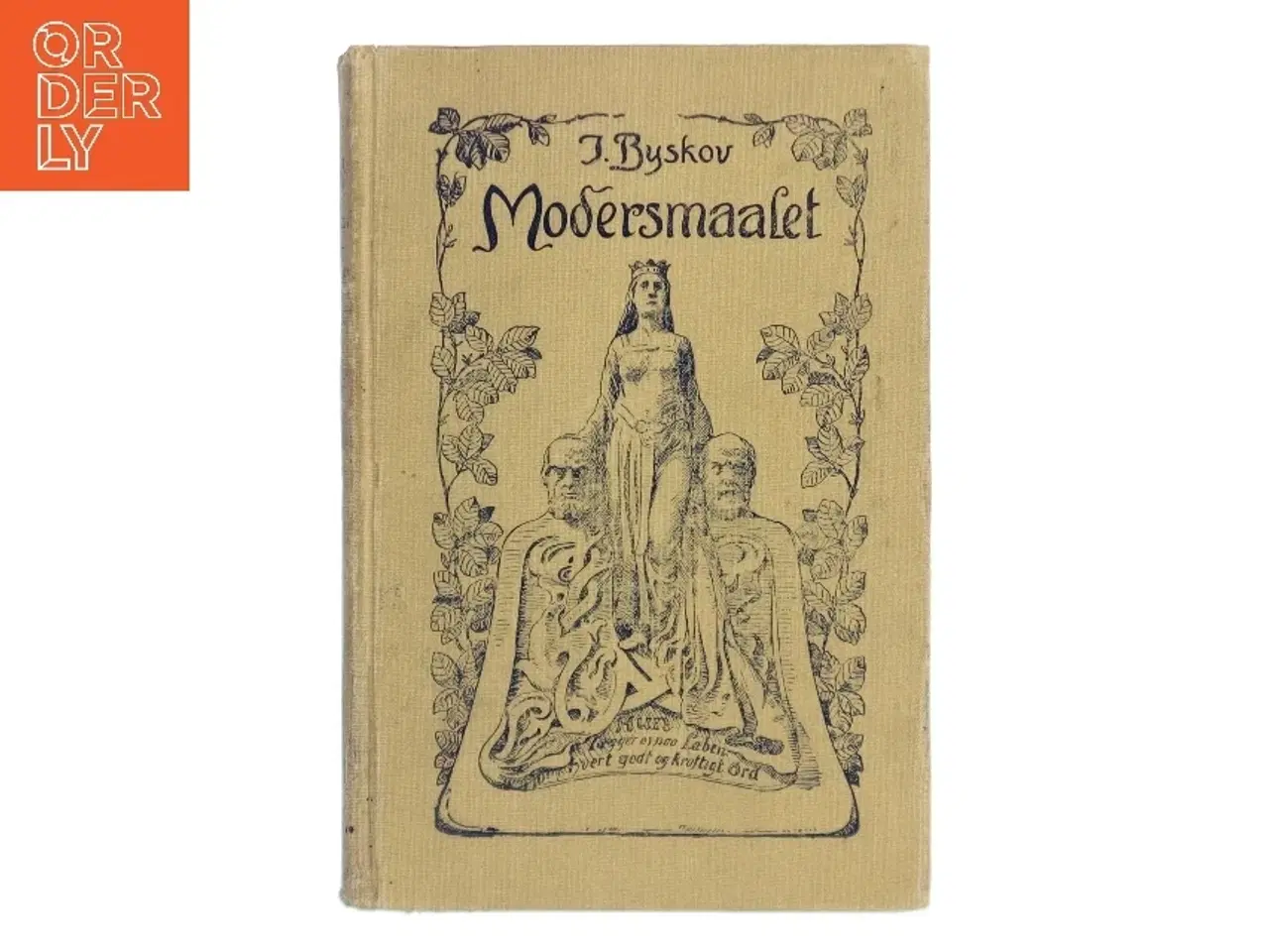 Billede 1 - Modersmaalet af J. Byskov (Bog)