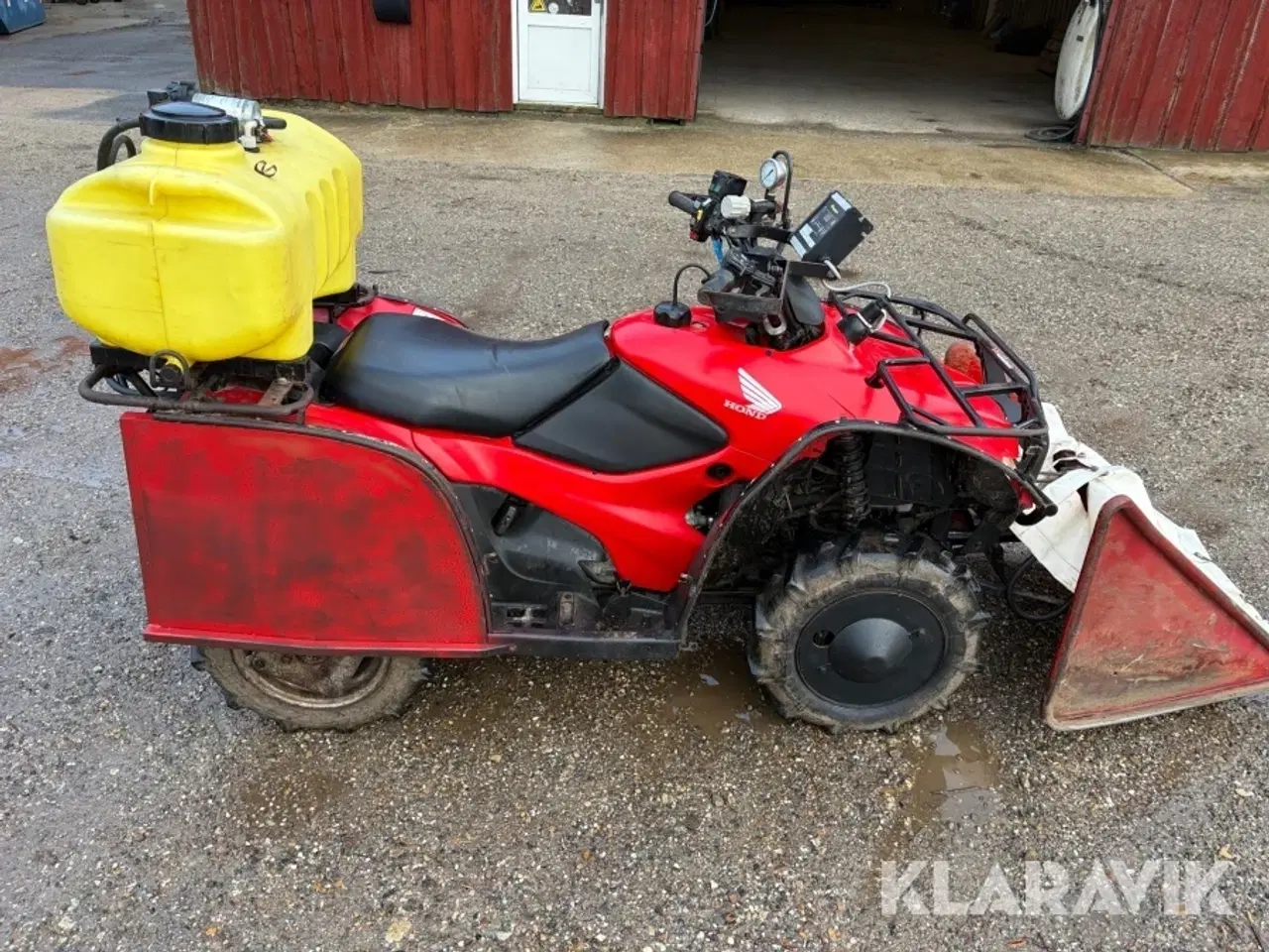 Billede 6 - Sprøjtemaskine med gødningsspræder Honda 420 FE