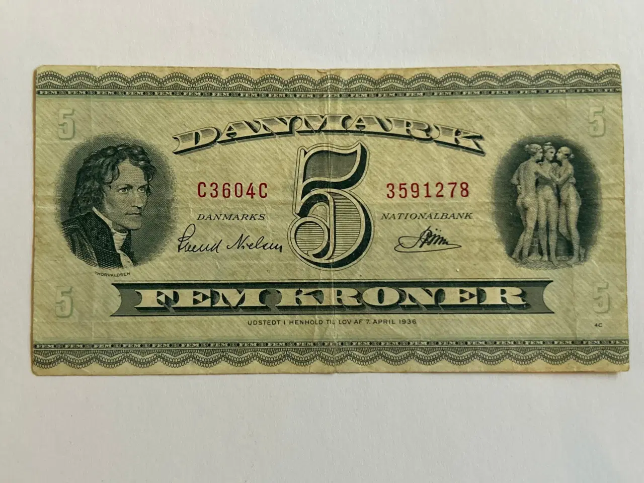 Billede 1 - 5 Kroner C3 1960
