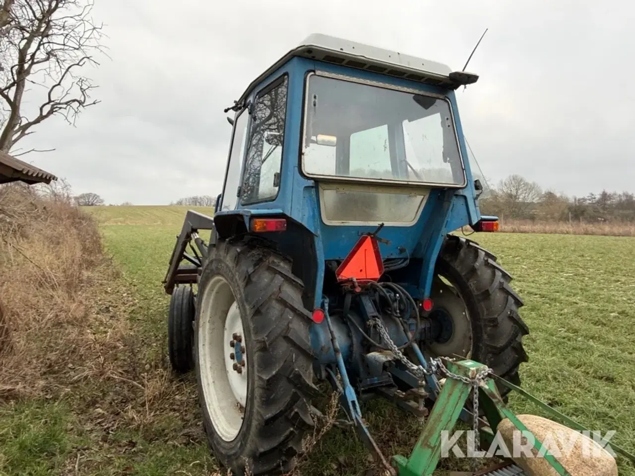 Billede 4 - Veterantraktor Ford 4100 med frontlift