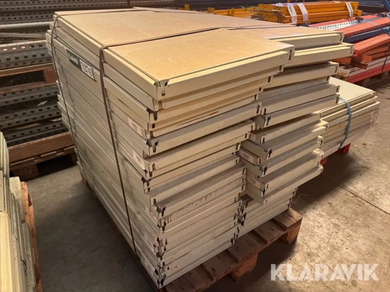 Billede 7 - Hylder Norplan lagerreol 272 styk