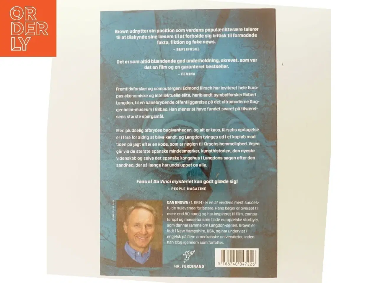 Billede 3 - Oprindelse : roman af Dan Brown (Bog)