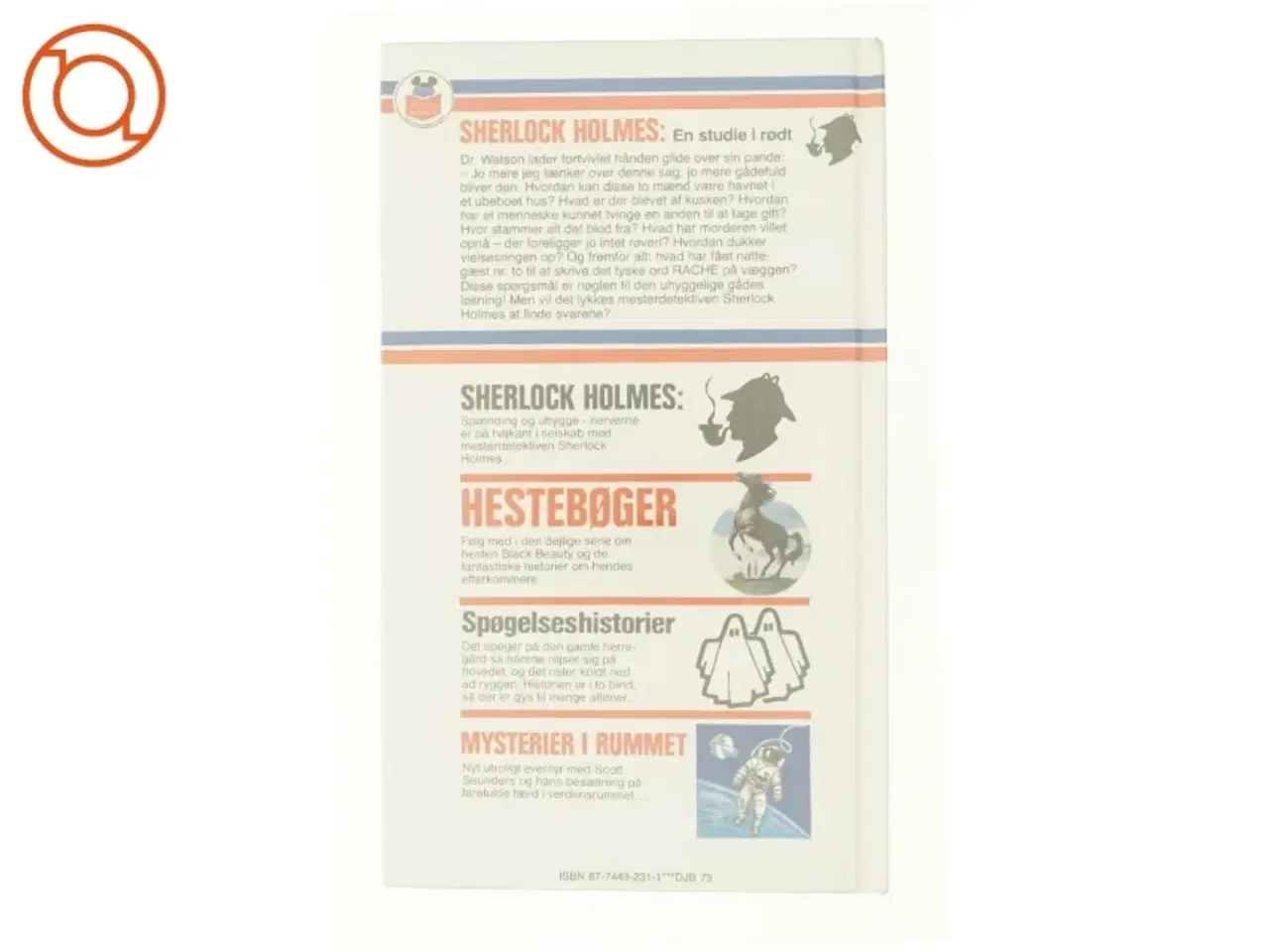 Billede 2 - Sherlock Holmes af Sir Arthur Conan Doyle (bog)