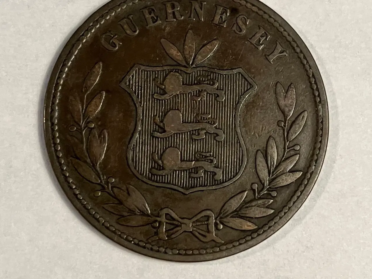 Billede 2 - 8 Doubles Guernsey 1864