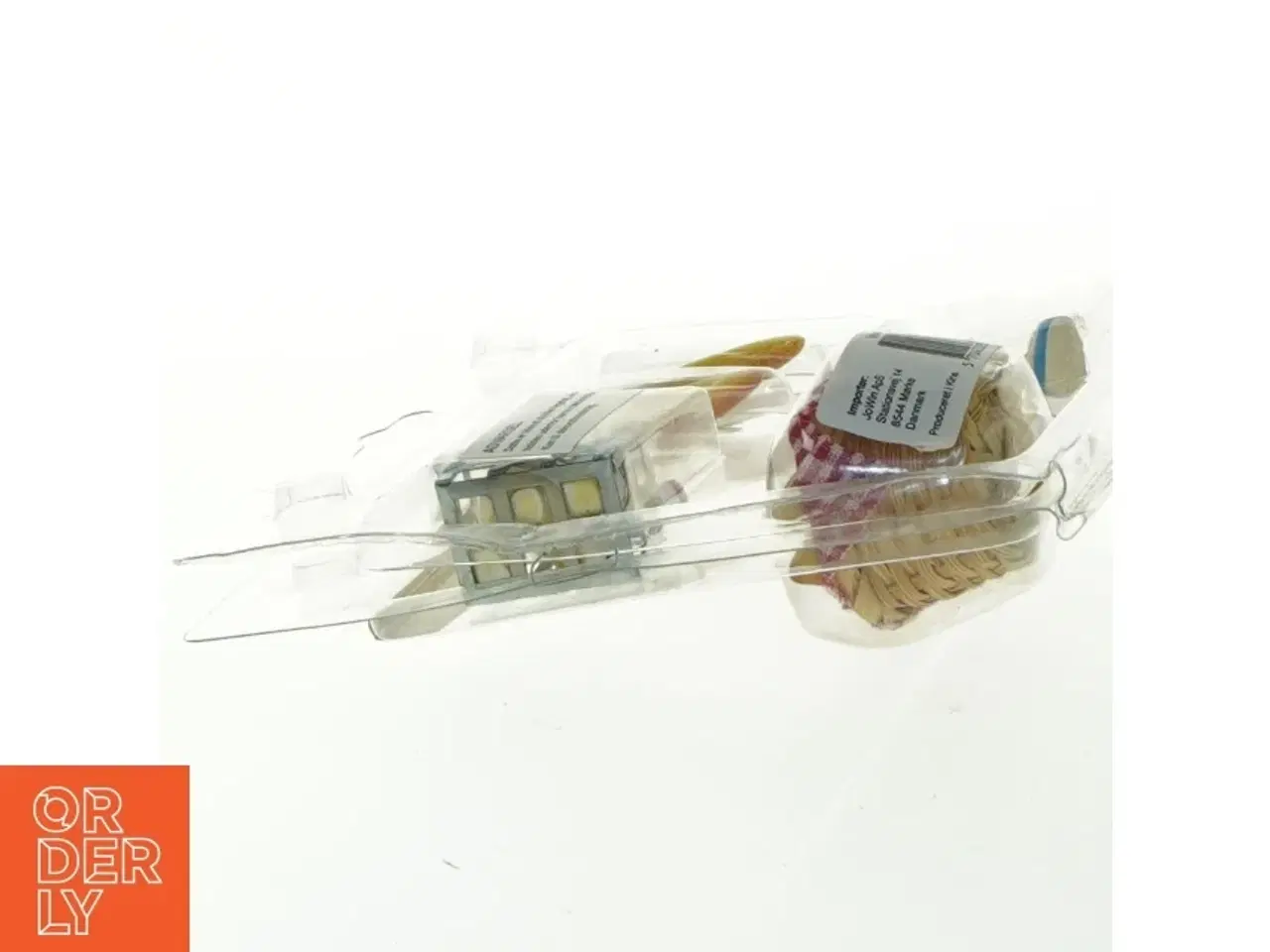 Billede 2 - Dukkehus tilbehørssæt (str. 5x3 cm)