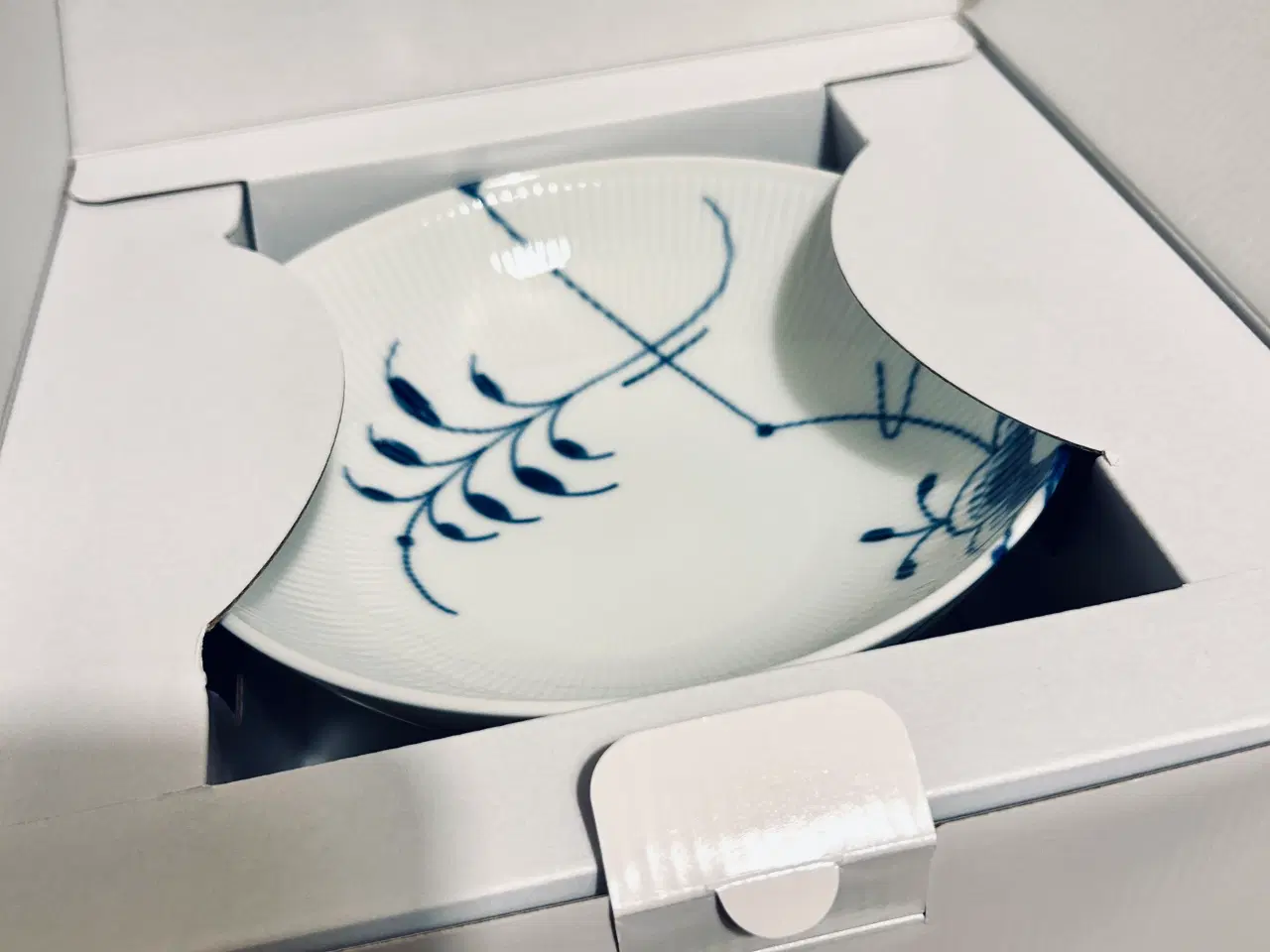 Billede 3 - Royal Copenhagen mega musselmalet opsats porcelæn 