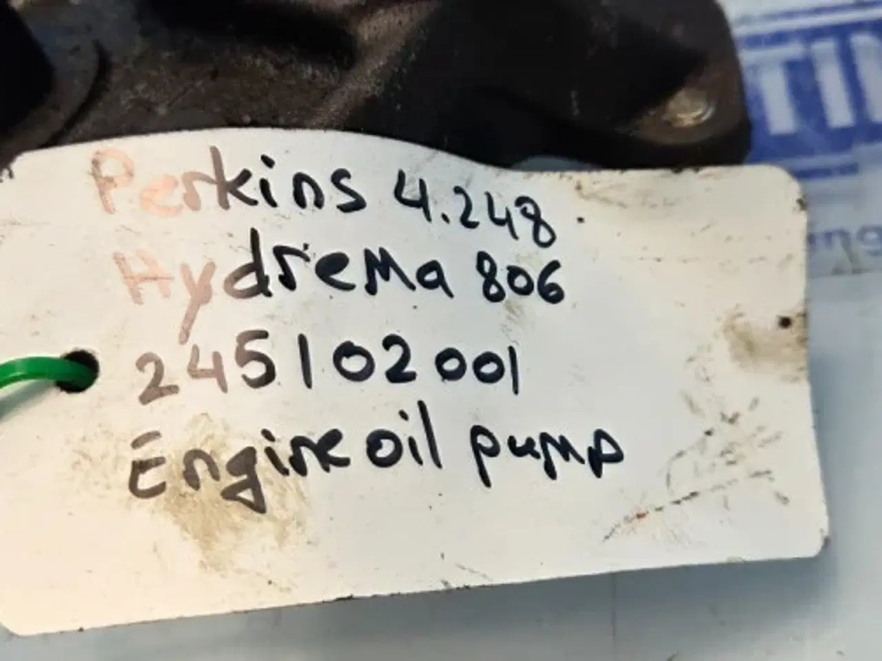 Billede 13 - Perkins 4.248 Oliepumpe 245102001