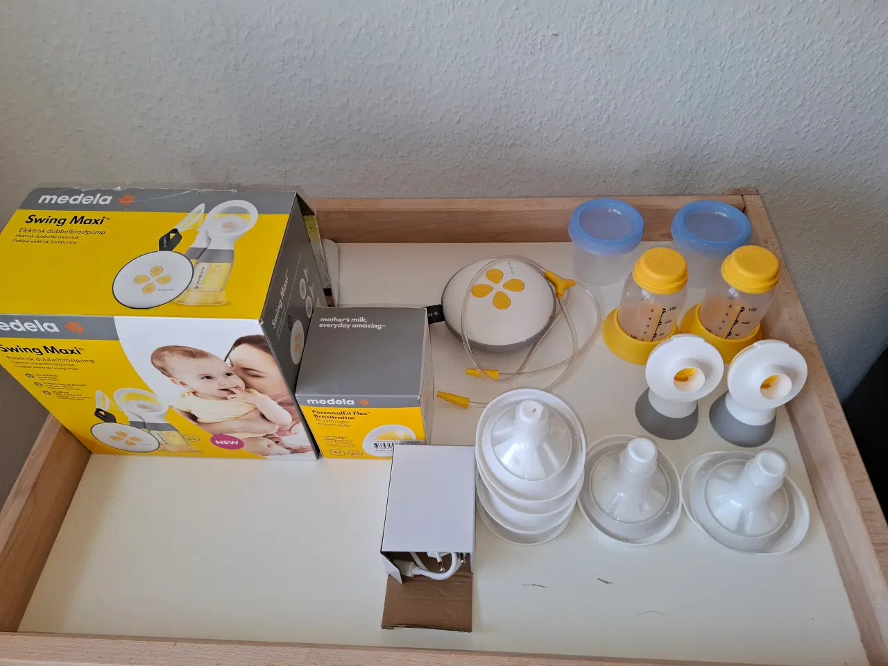 Billede 1 - Medela Swing Maxi Elektrisk Brystpumpe 