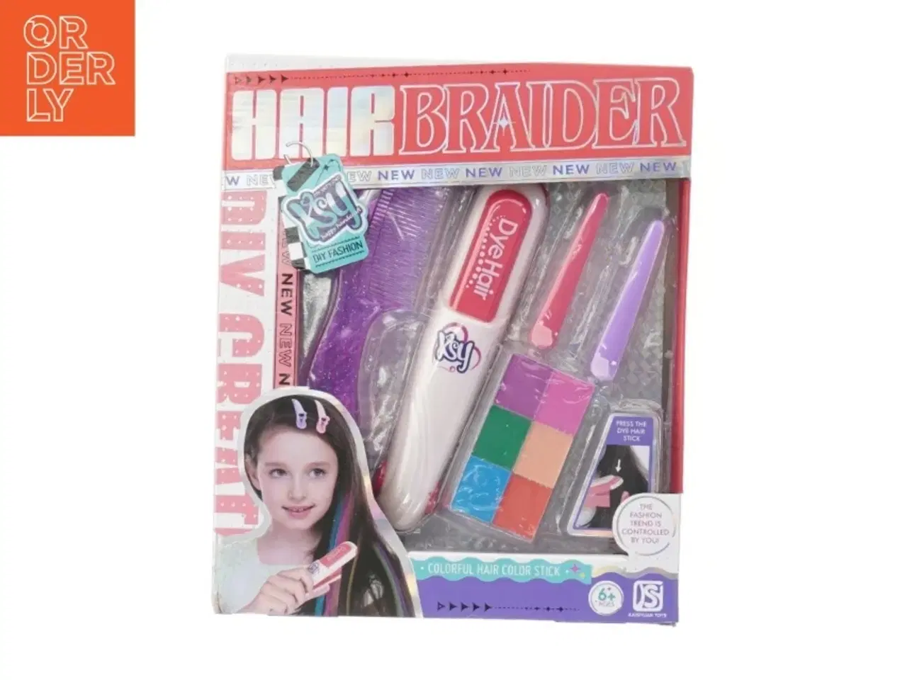 Billede 1 - Hårflette og farvelegetøj