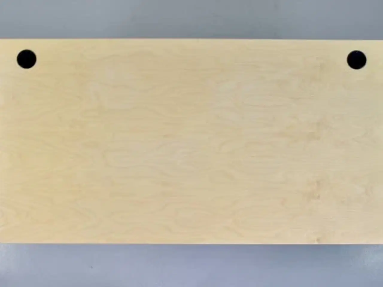 Billede 5 - Scan office hæve-/sænkebord i birk med udtræksskuffe, 200 cm.