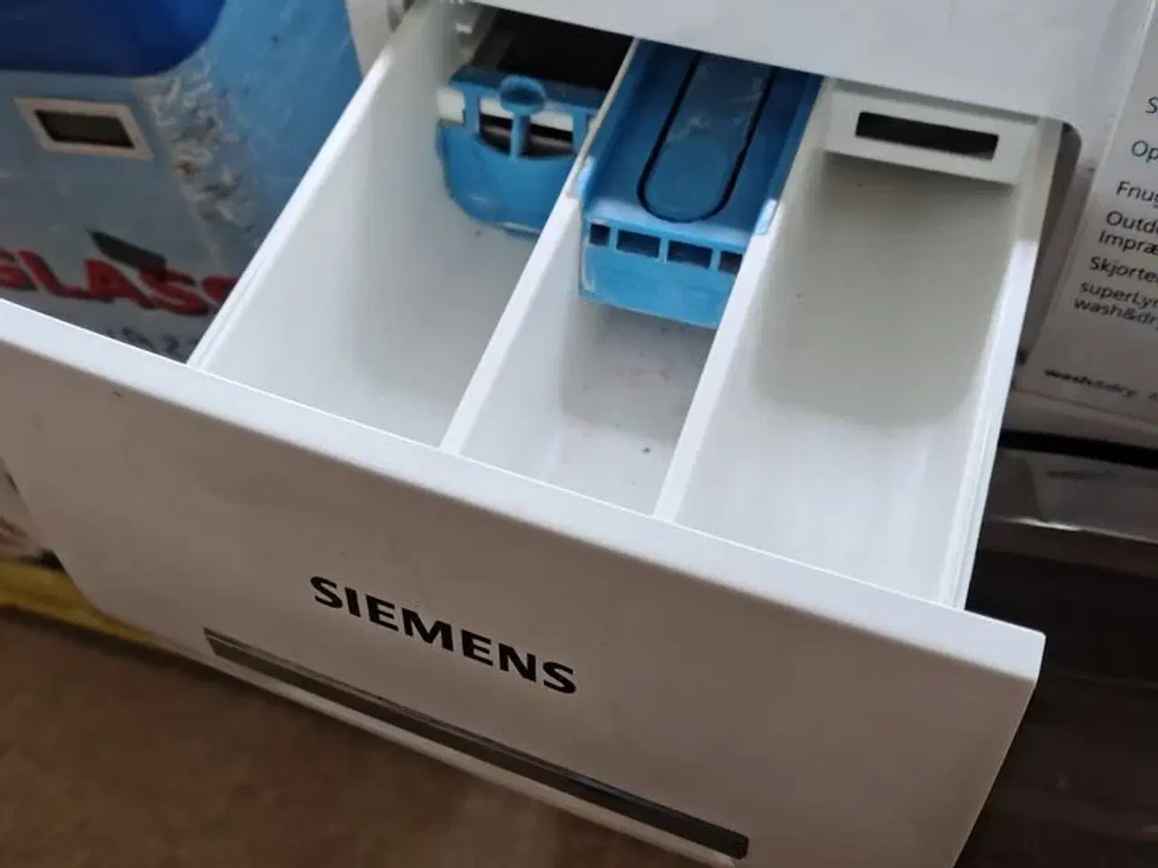 Billede 4 - Kombineret vaskemaskine og tørretumbler, brugt SIEMENS