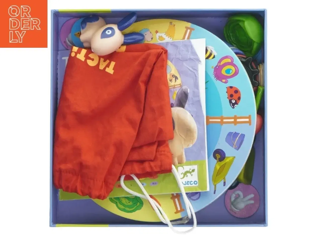 Billede 3 - Djeco Tactilo Loto føle og sansespil fra Djeco (str. 21x21 cm)