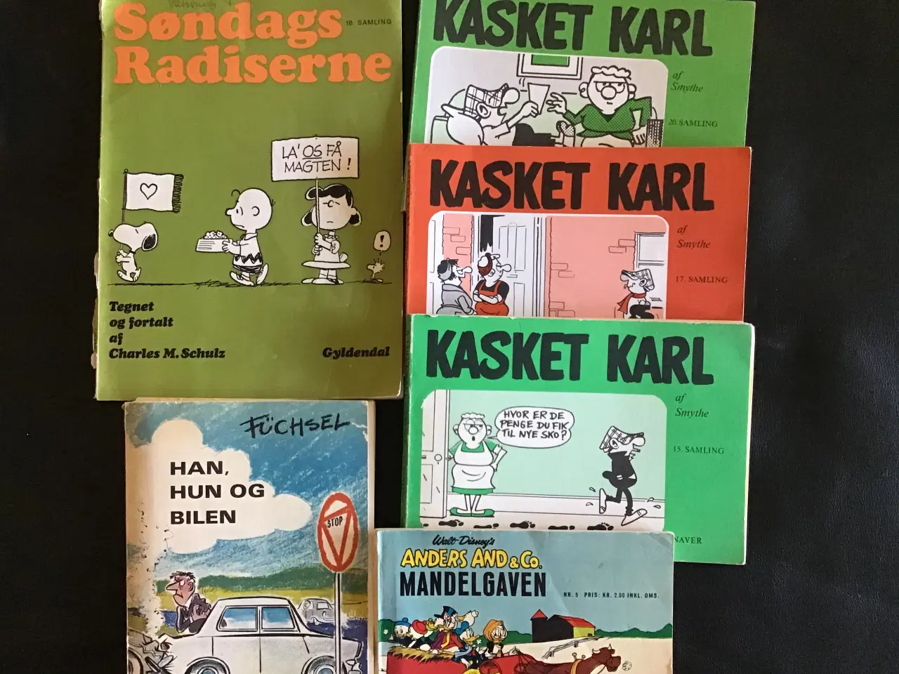 Billede 1 - Gamle tegneserie bøger