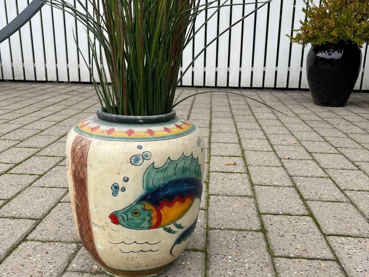 Billede 1 - Retro gulv vase