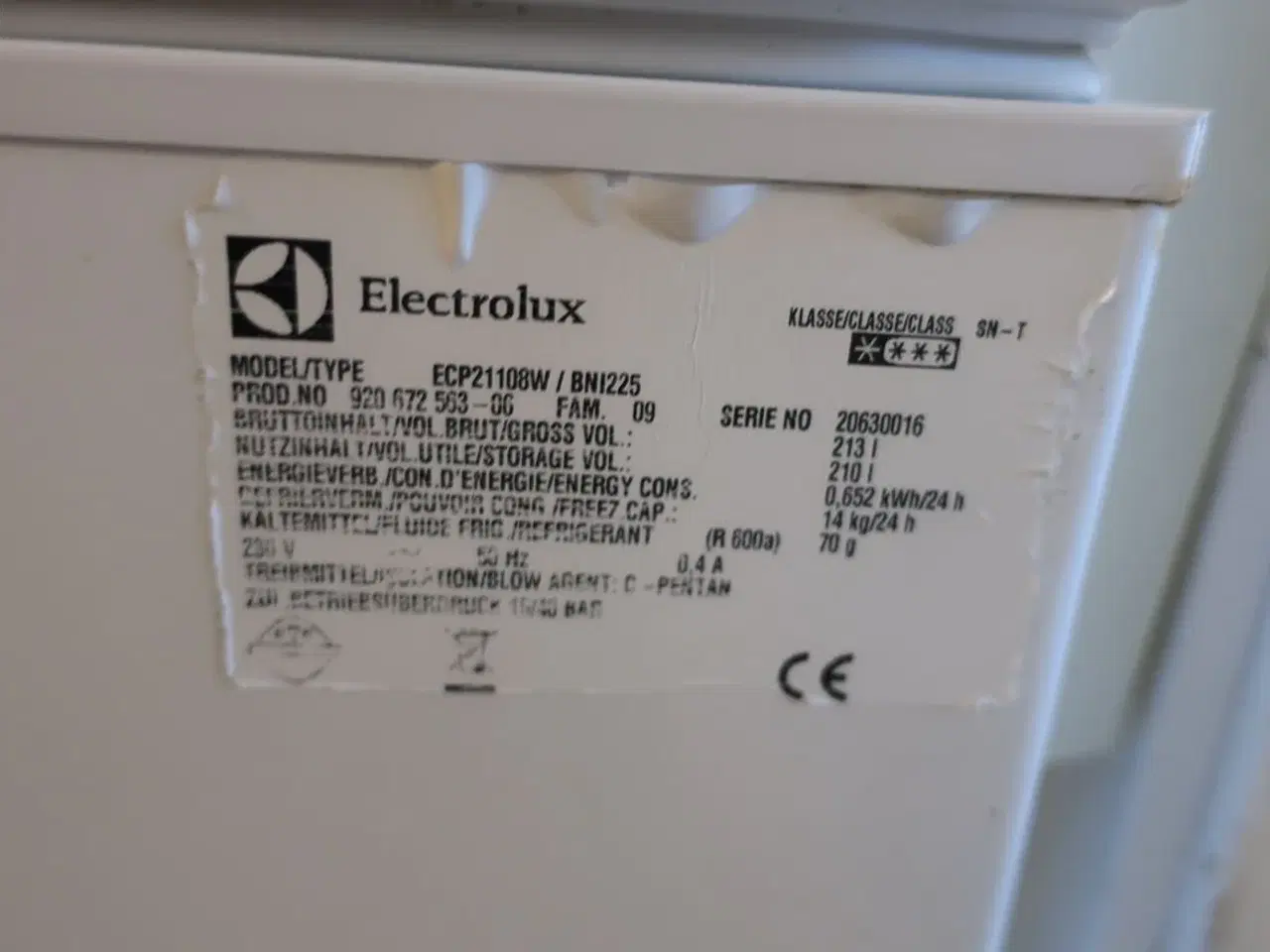 Billede 3 - Fryser ELECTROLUX