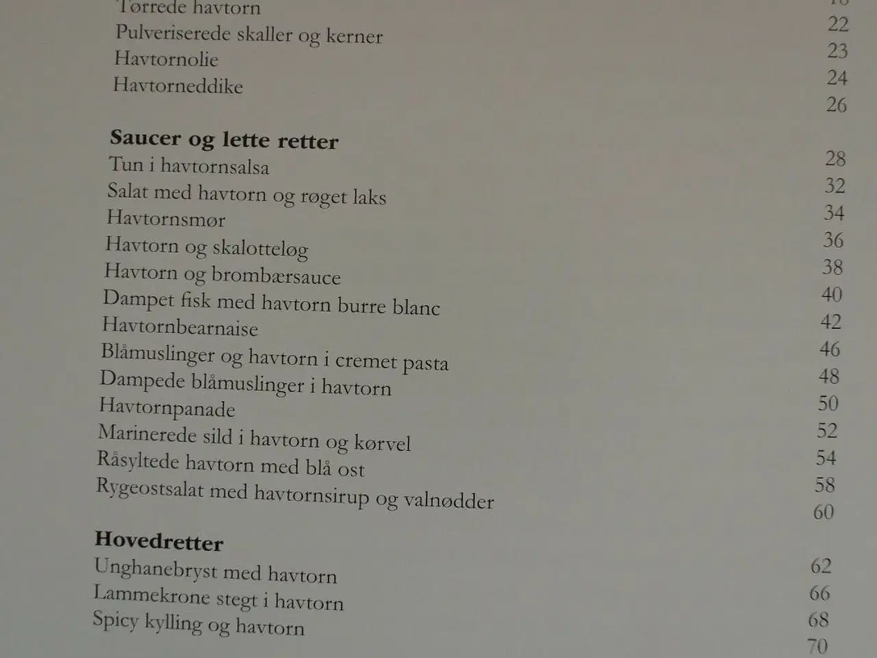 Billede 2 - havtorn - nordens citron til forretter, hovedrette