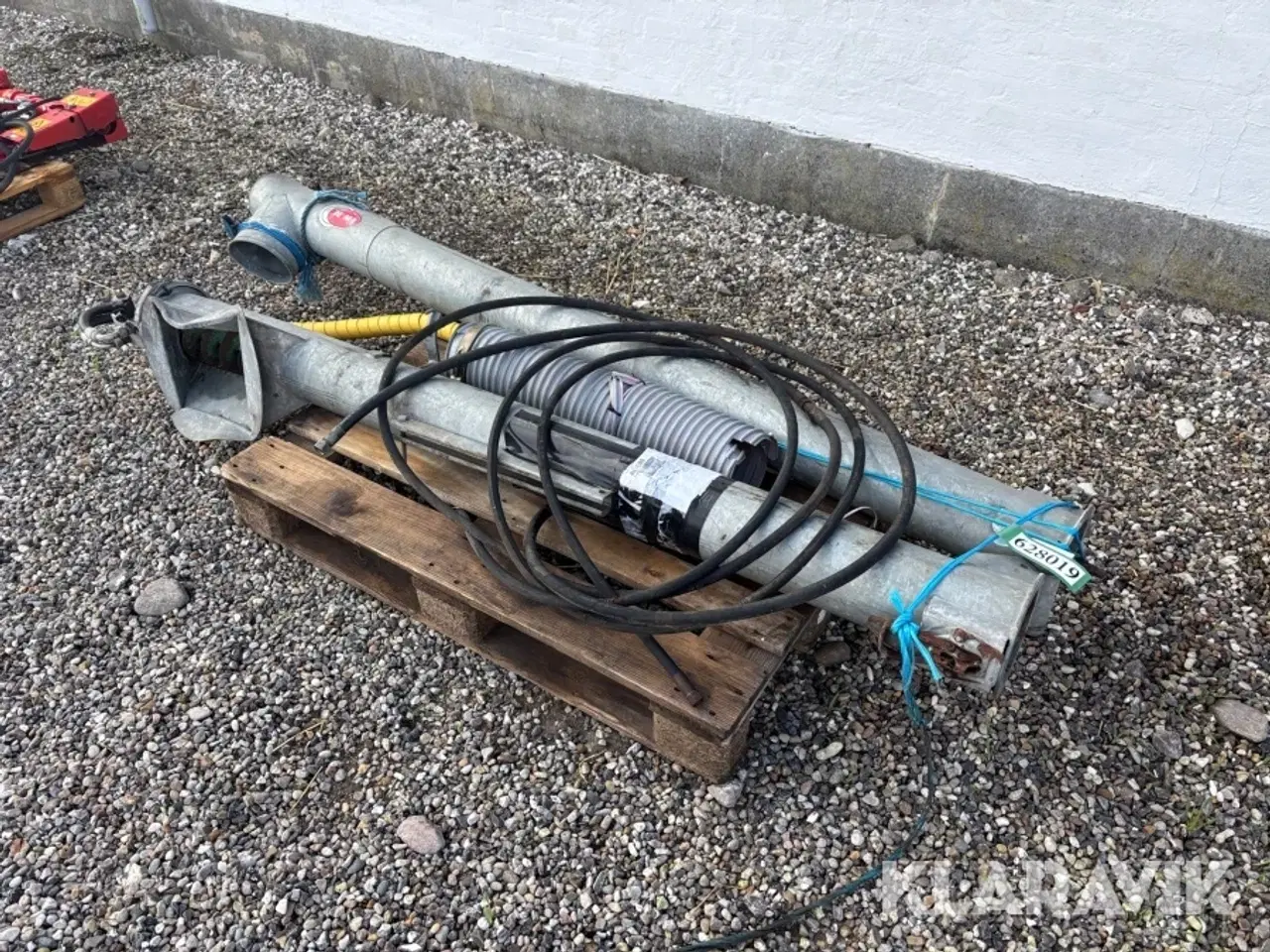 Billede 1 - Kornsnegl JE-MA T31 til vogn – hydraulisk med elektrisk start/stop