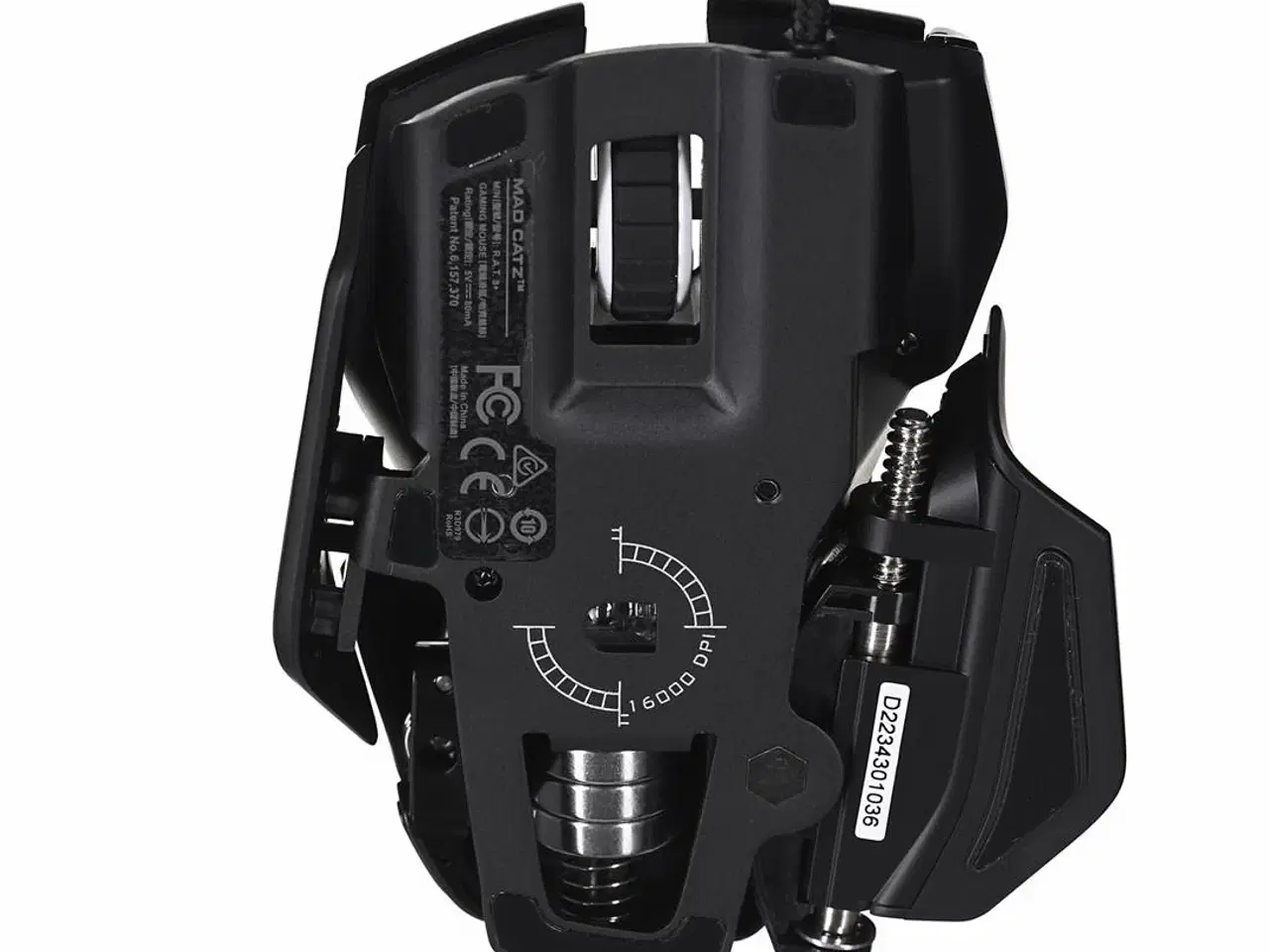 Billede 17 - Gaming mus Mad Catz R.A.T. 8+ – højrehånd, USB, 16.000 DPI