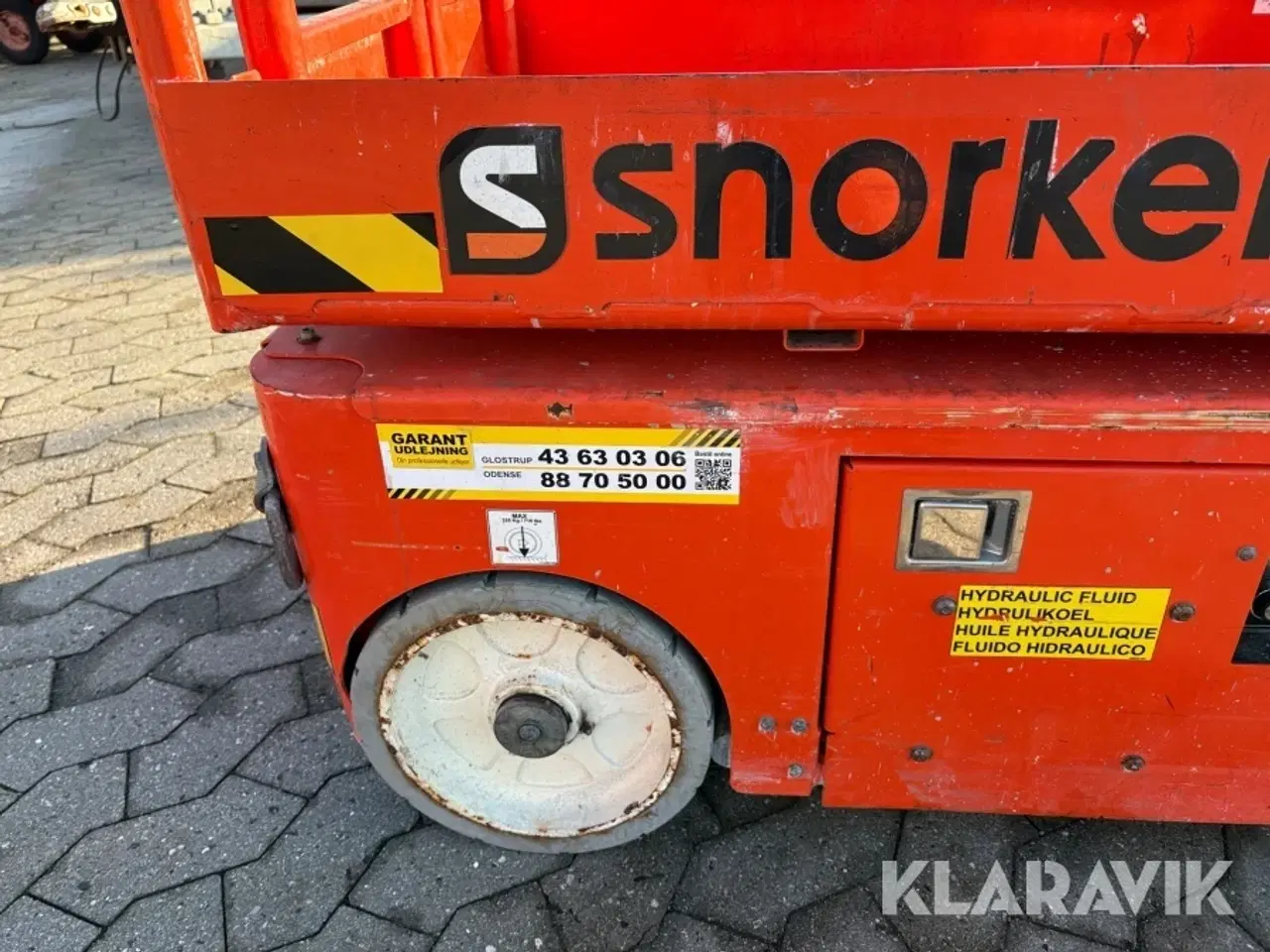 Billede 11 - Søjlelift Snorkel M1230E