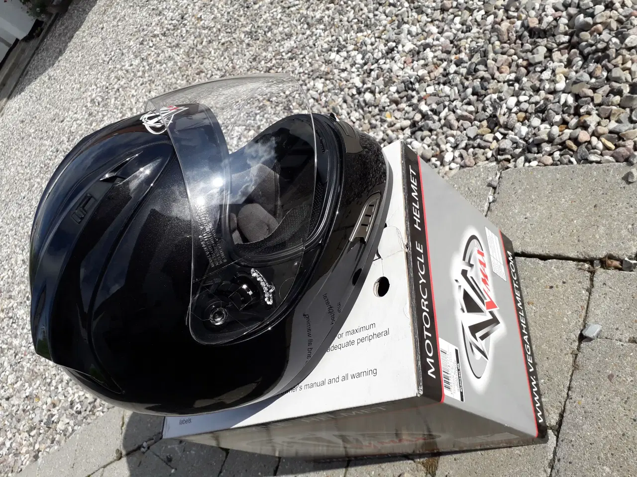 Billede 1 - Hjelm, VmaX, str. M, Sort 