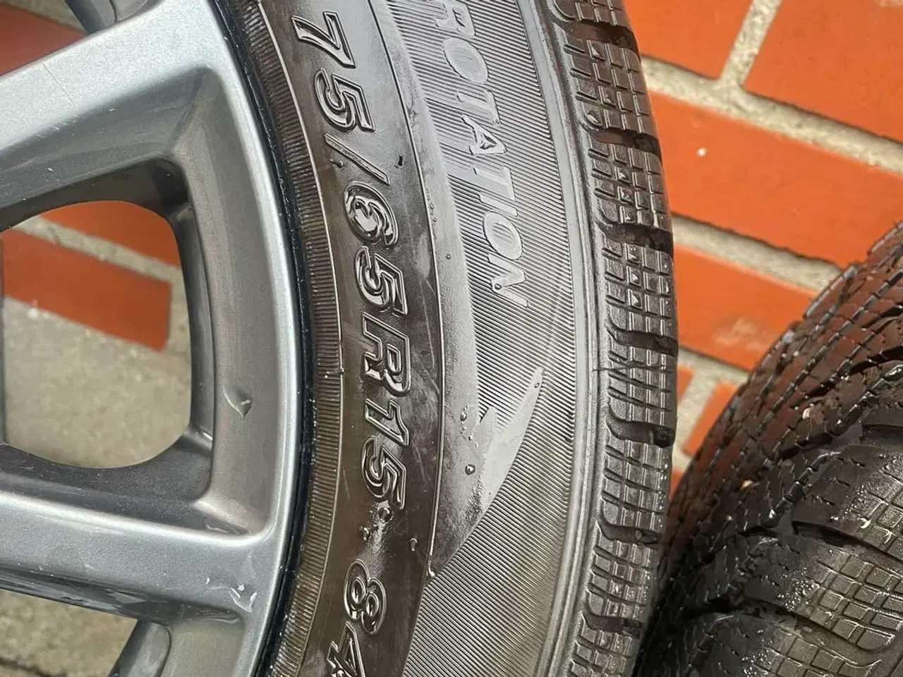 Billede 8 - 15” 5x112 Kompletsæt Aluhjul med nye vinterdæk