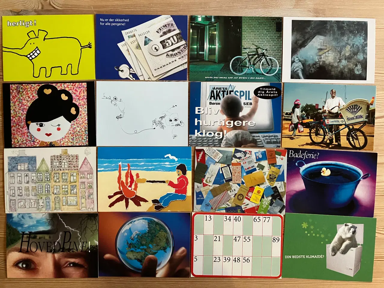 Billede 16 - Postkort GO-CARD reklame- og kunstpostkort 