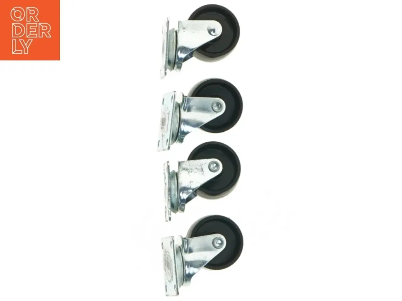Billede 4 - Sæt med hjul fra Home-it (str. 4 cm. x 4. cm. 4 styk)