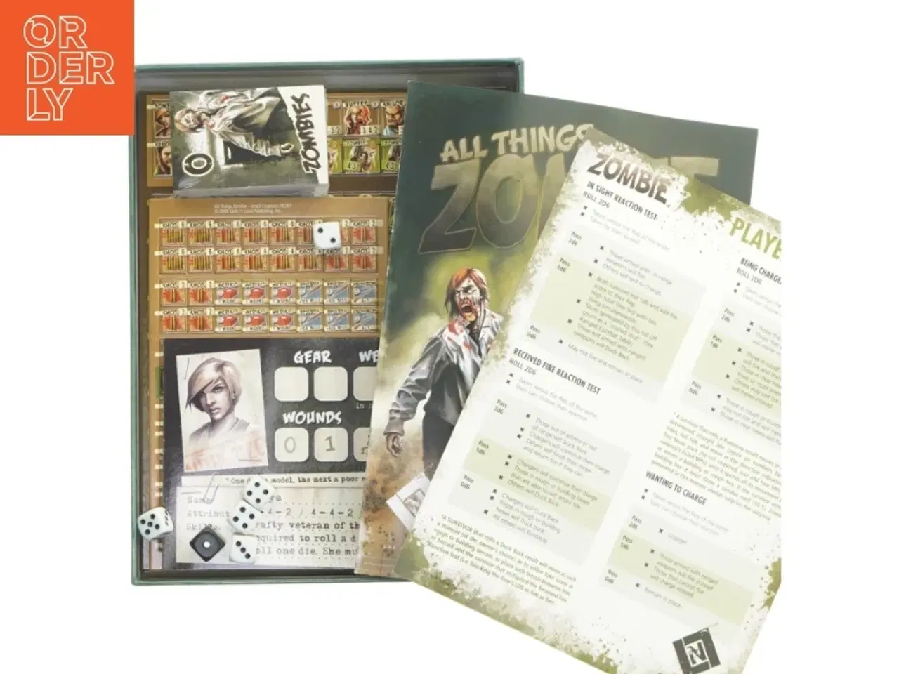 Billede 2 - Brætspil &#39;All Things Zombie&#39; (str. 30x23 cm)