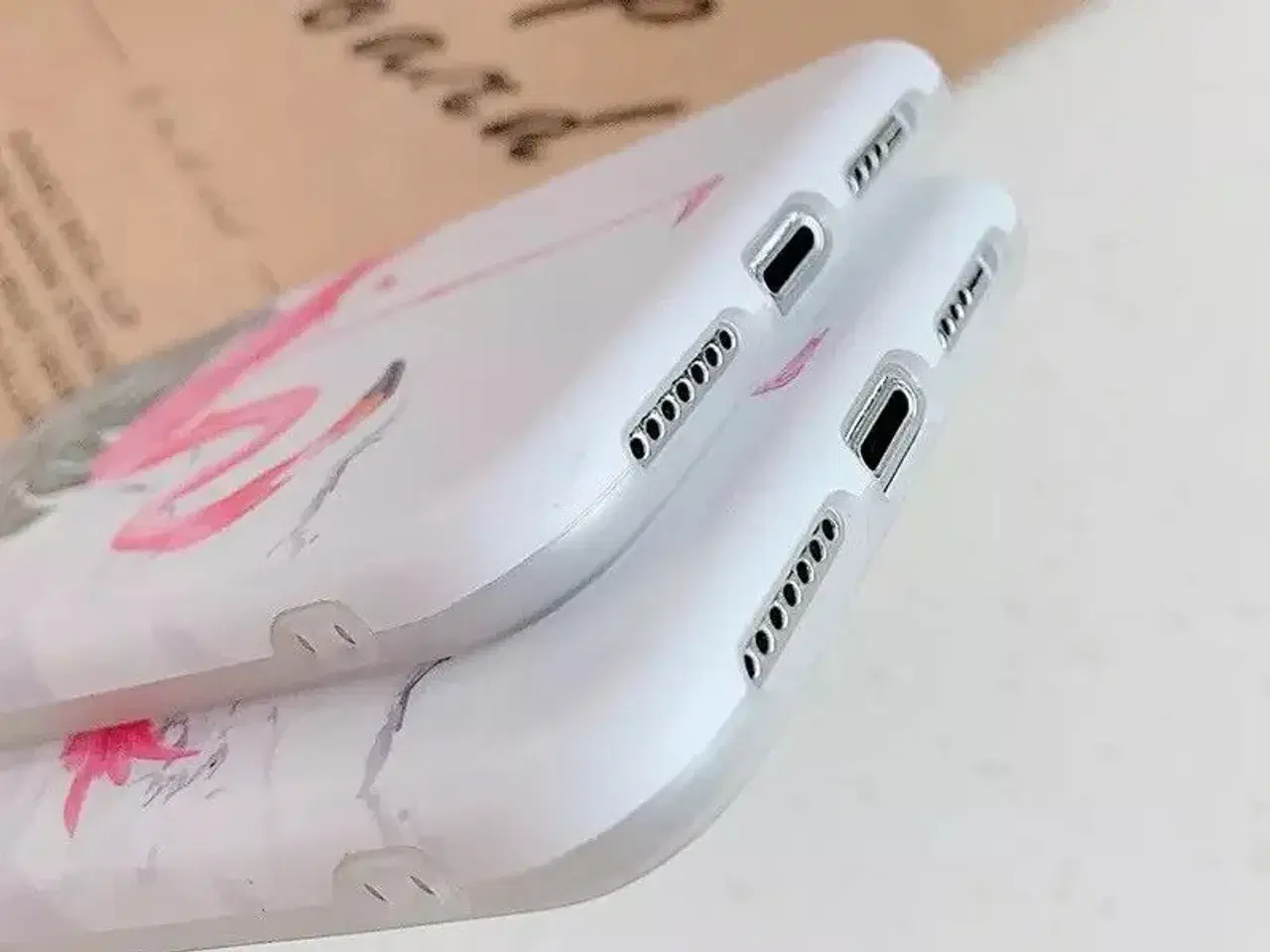Billede 6 - Silikone cover med flamingo til iPhone 10 X el XS 