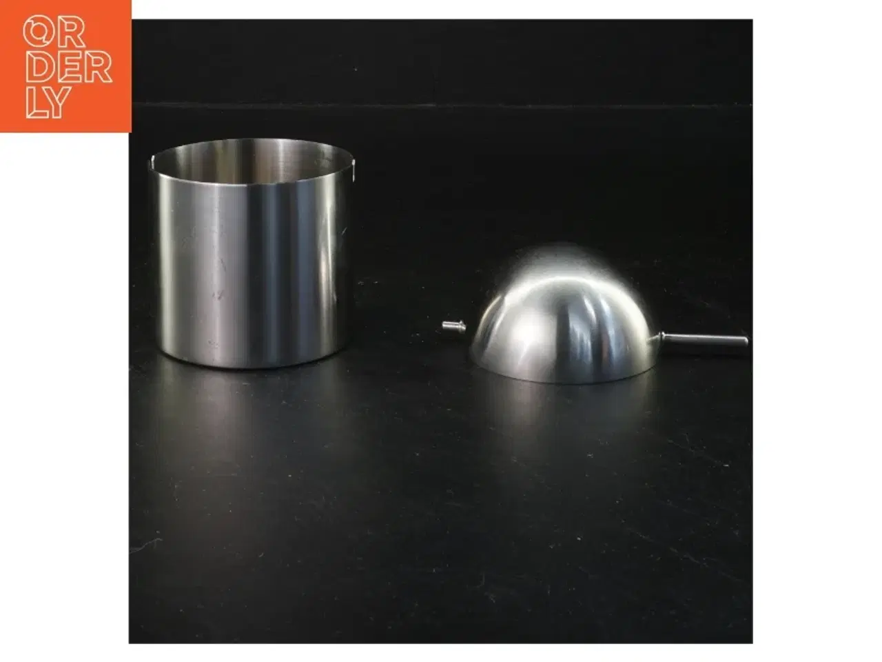 Billede 2 - Askebæger af rustfrit stål (str. Ø 7,5x7,5 cm)