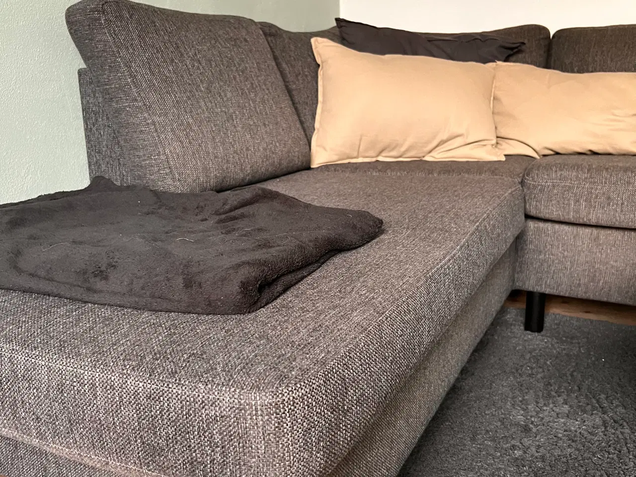 Billede 3 - Sofa med chaiselong 