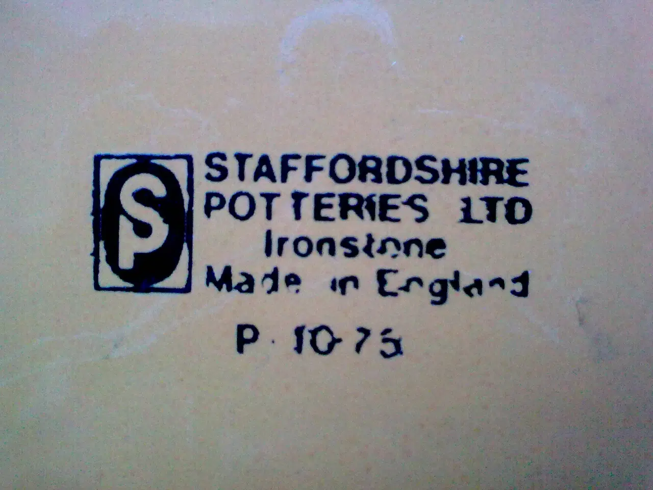 Billede 1 - Staffordshire DET ÆGTE retro krus * 2-tal model