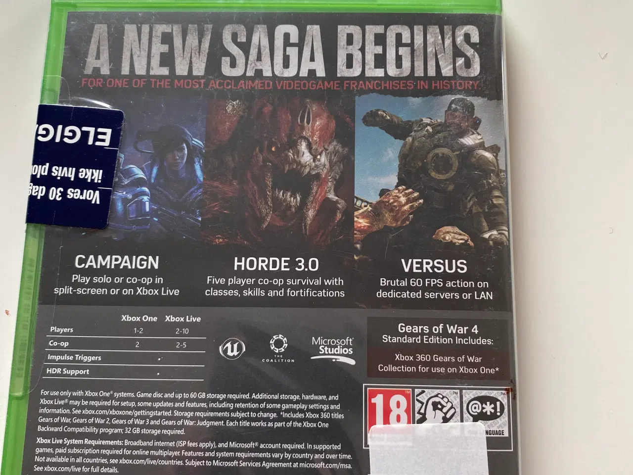 Billede 2 - Gears of War 4 til Xbox One