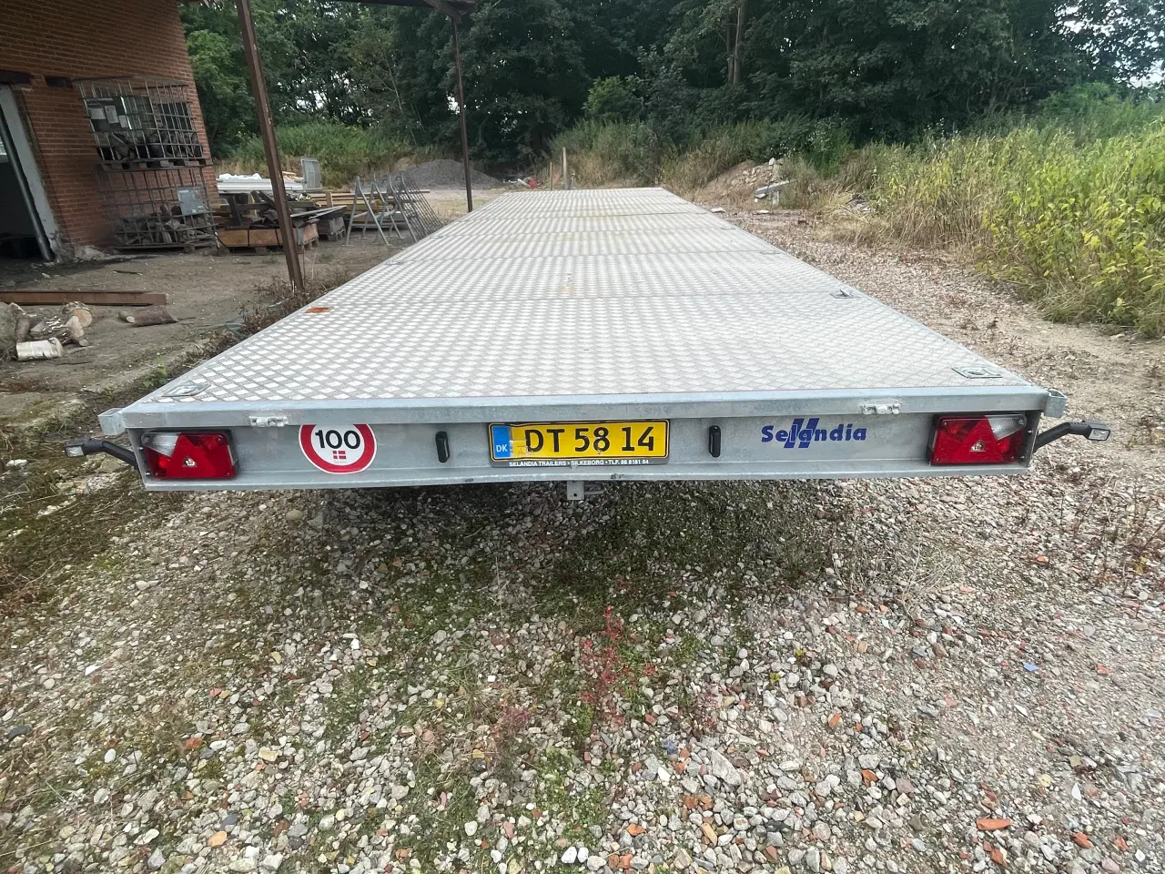 Billede 4 - Trailer  stor 3500kg.