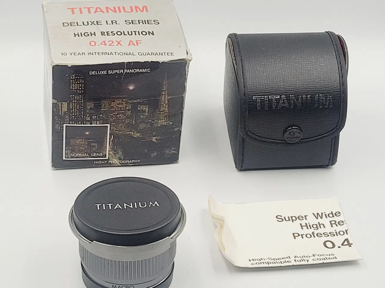 Billede 2 - ⭐️· Objektiv: Titanium 0.42X AF Super Wide Macro 