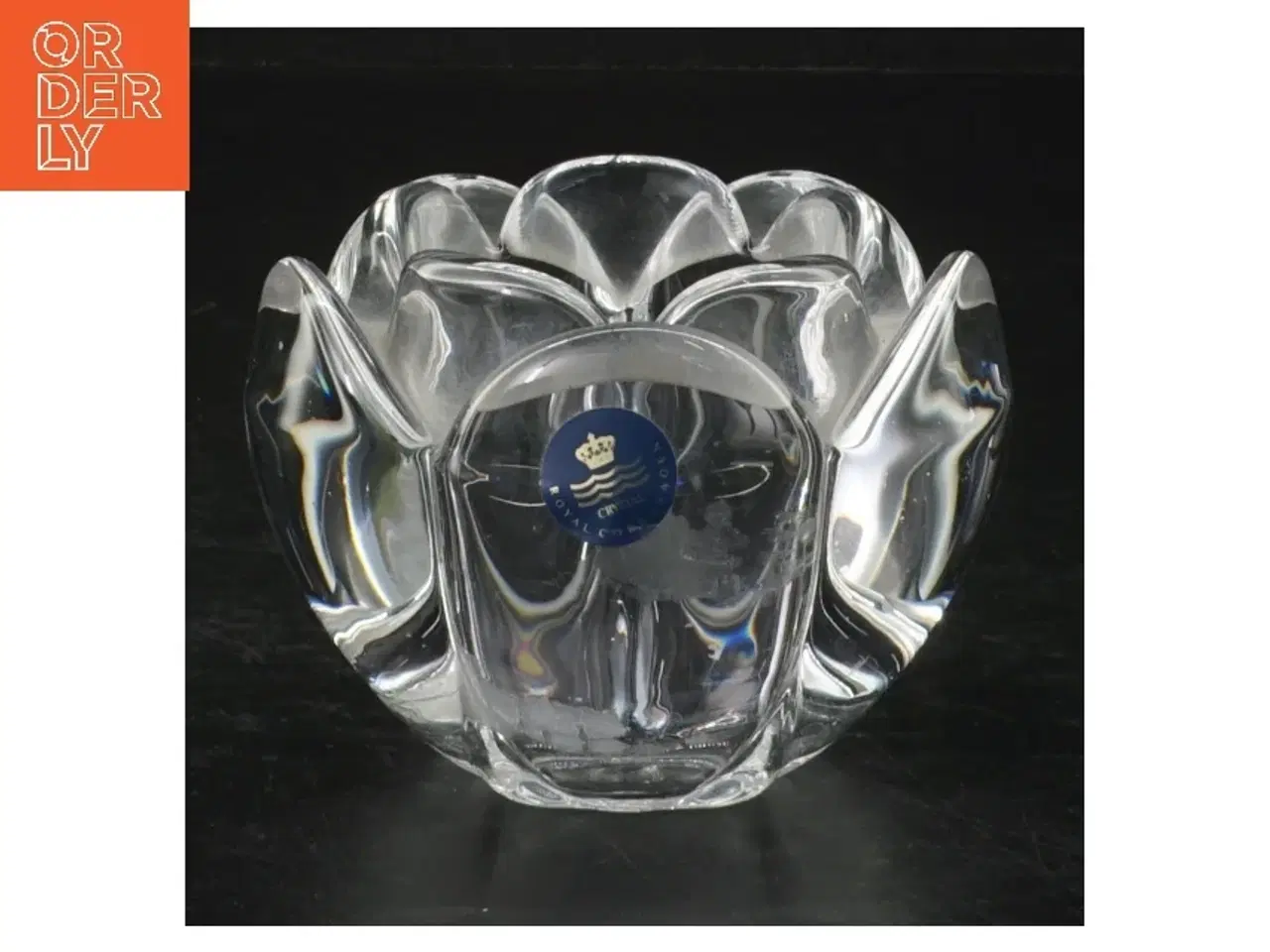 Billede 1 - Royal Copenhagen Lotus fyrfadsstage (str. H 7 cm, ø 9,5 cm)