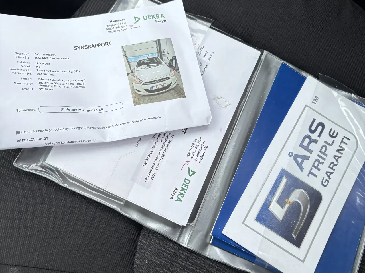 Billede 10 - Hyundai I10 1,2 fra 2012. Kørt 261.000km. Helårsdæ