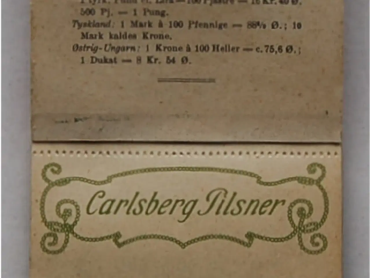 Billede 3 - CARLSBERG regningsblok fra år 1909