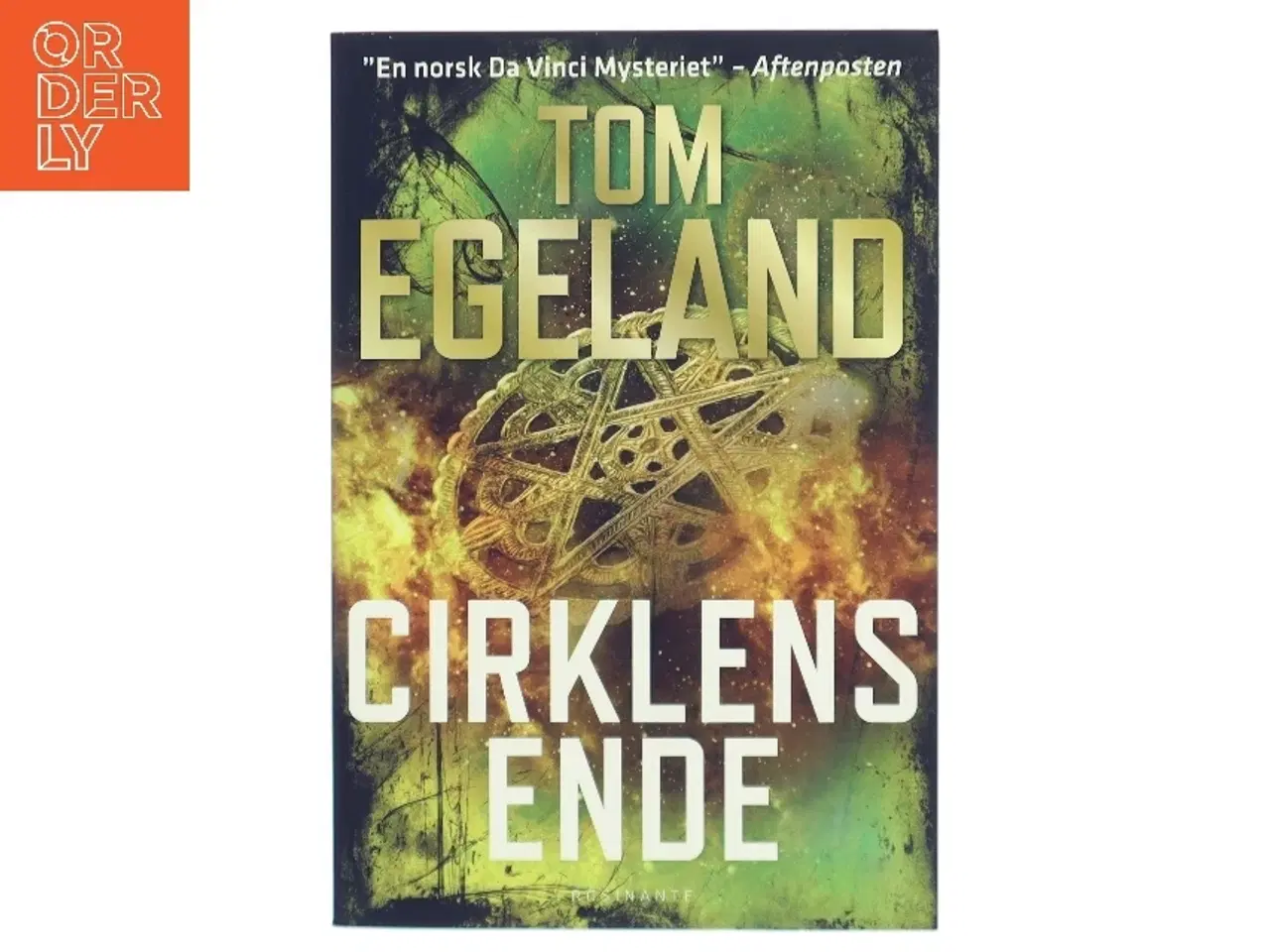 Billede 1 - Cirklens ende : spændingsroman af Tom Egeland (Bog)